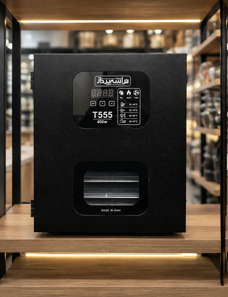 میوه خشک‌کن تراشه پرداز مدل T555