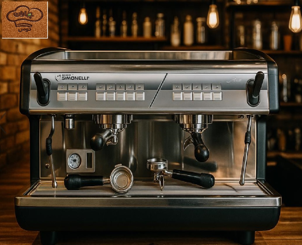 اسپرسوساز سیمونلی مدل Nuova Appia Tall Cup | دو گروپ | ساخت ایتالیا 2012-استوک