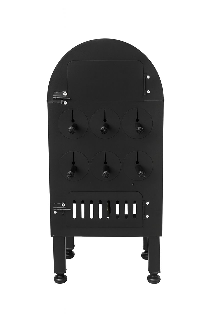 دستگاه بلال تنوری و سیب زمینی تنوری مدل 6 خشابی