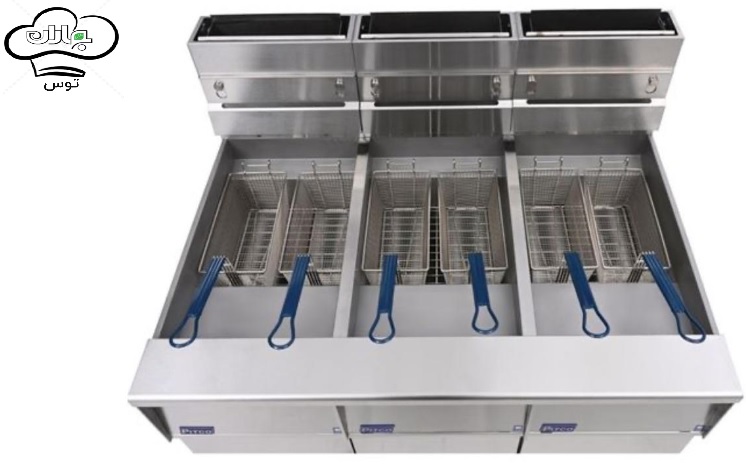 سرخ کن صنعتی مبله لوتوس-استوک