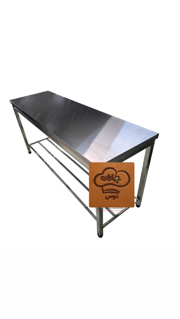 میز کار استیل 120 سانتی کارگاهی