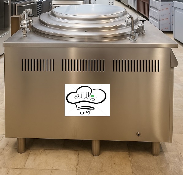 دیگ خورشت پز نگیر صنعتی تیان (بولینگ پن) 340 لیتری -استوک