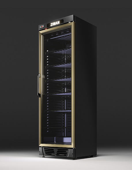 فریزر ایستاده کلاسیک زیمان 375 لیتری-60 سانتی- مشکی  ZIMAN