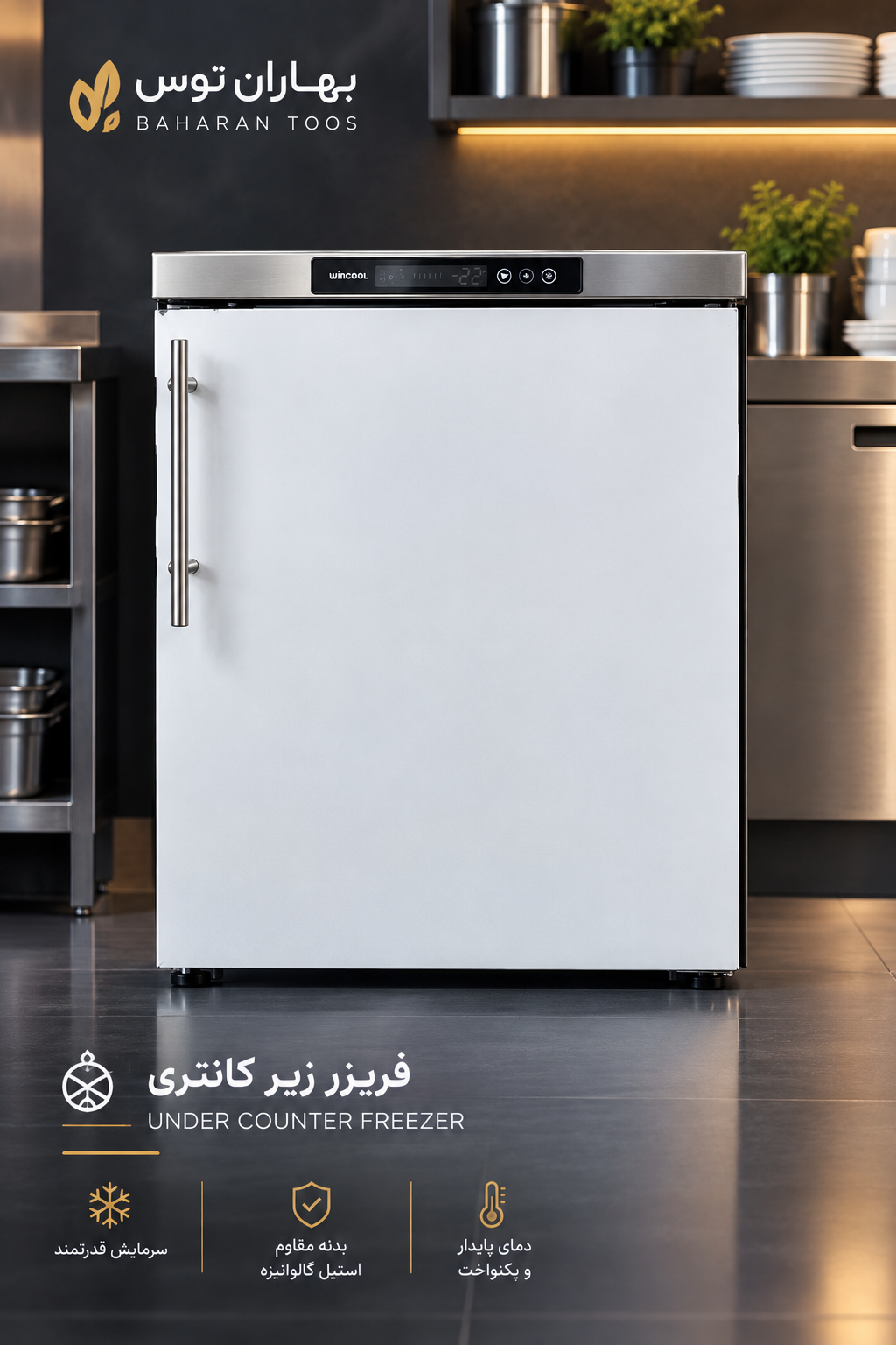 فریزر زیر کانتری WINCOOL