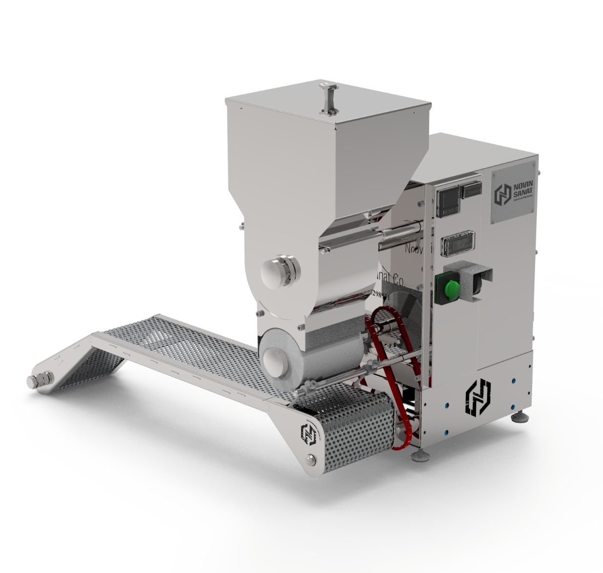 فلافل زن رومیزی با نیم ریل مدل RN برند نوین صنعت