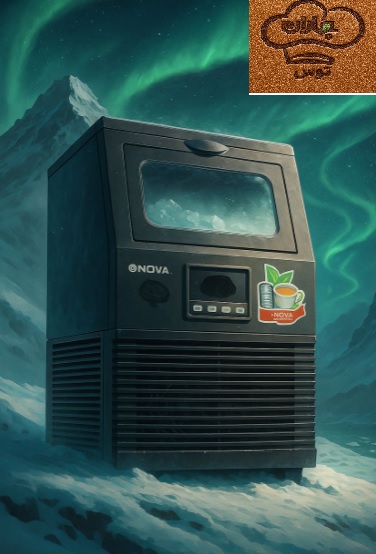 یخ ساز نوا مدل NIM-8001-30 ظرفیت 30 کیلوگرم